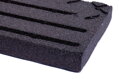 Gumový šľapák WOOD STEP 250x500x43mm ( hnedá )
