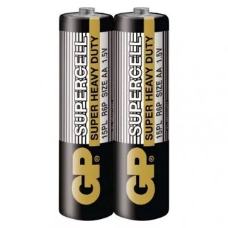 Zinko-uhlíková batéria GP Supercell R6 (AA) 1bal./2ks B11202