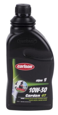 Olej carlson® GARDEN 4T, SAE 10W-30, 1000 ml  1110125