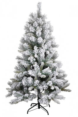 Stromček MagicHome Vianoce Harry, jedľa zasnežená, 150 cm 2172111