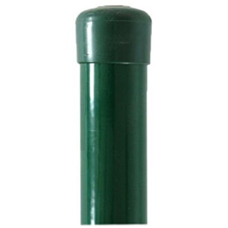 Stlpik METALTEC 48/2000/1,50 mm, zelený, RAL6005, Zn+PVC, okrúhly, čiapočka 431255
