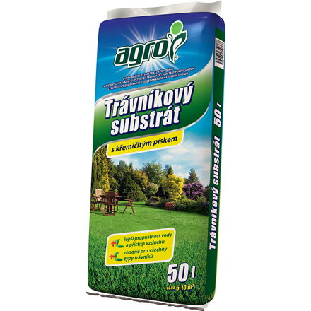 Substrát na trávnik 50l 
