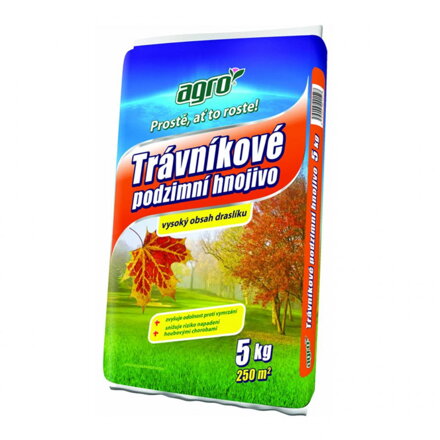 AGRO Jesenné trávnikové hnojivo 5 kg