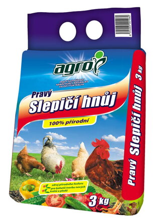 Pravý slepačí hnoj 3kg