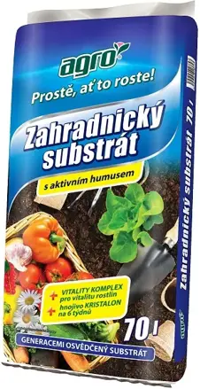 Záhradnícky substrát 70l AGRO