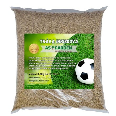 Tráva AS IHRISKOVÁ 1kg AS GARDEN 10/k