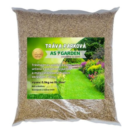 Tráva AS PARKOVÁ 1kg AS GARDEN 10/k