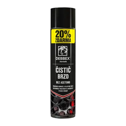 Čistič bŕzd bez acetónu 500+100 ml