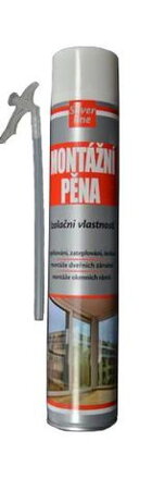 DEN BRAVEN SILVER Line Montážna pena trubičková 750 ml