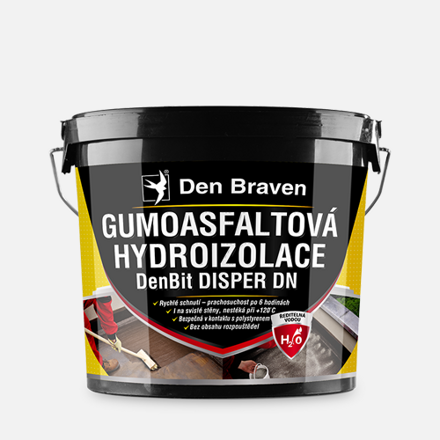 Gumoasfaltová hydroizolácia DenBit DISPER DN 5kg