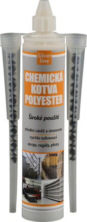 Chemická kotva POLYESTER 300 ml Silver line 