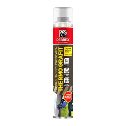 THERMO GRAFIT pištoľová pena 750 ml 