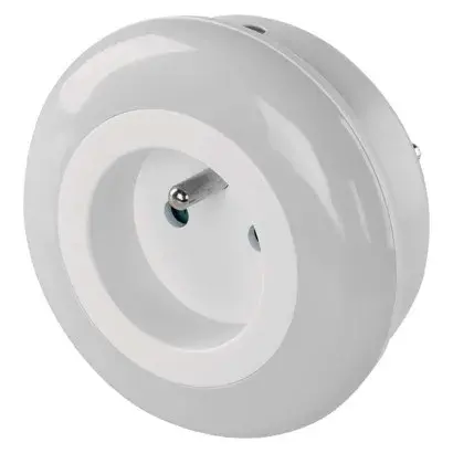 LED nočné svetlo  s fotosenzorom do zásuvky P3320