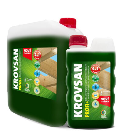 KROVSAN PROFI + 5l zelený