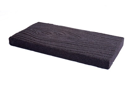 Gumový šľapák WOOD STEP 250x500x43mm ( hnedá )