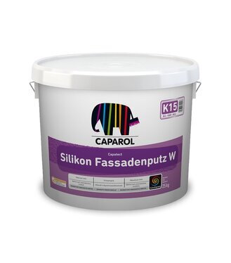 CAPAROL SILIKÓNOVÁ FASÁDNA OMIETKA 25 kg biela 
