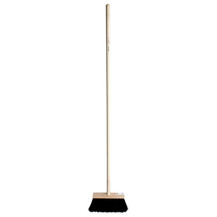 Metla Geco Indust Black WH, 240 mm, priemyselná, čierna, s násadou 1200 mm 253287