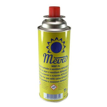 Kartuš Meva 227 g, 390 ml, Bután, ventil (NÁHRADA 2172064)  217344