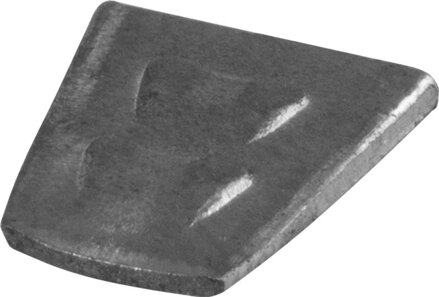 Klínok do násady KOVO, 18 mm, Fe, malé, kovaný, kalený  212985 