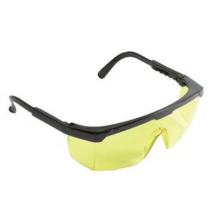 Okuliare Safetyco B507, žlté, ochranné, nastaviteľné  313237 