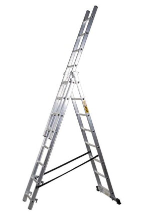 Rebrík Strend Pro DP 3x08, Alu, EN 131 max. 4.77 m 251068