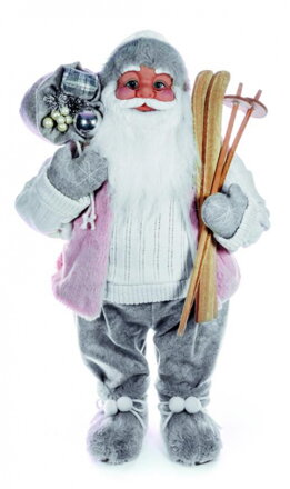 Dekorácia MagicHome Vianoce, Santa, 46 cm 8091015