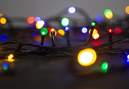Reťaz MagicHome Vianoce Multi-Connect Star line, L-10m, 120 LED multicolor, jednoduché svietenie, 230 V, 50 2171748A