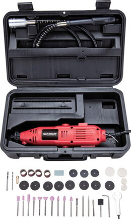 Brúska Worcraft EMG01-42, 135W, mini,   114602 priama, vŕtanie a brúsenie 