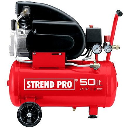 Kompresor STREND PRO FL2050-08, 1,5 kW, 50 lit, 1 piestový 115006