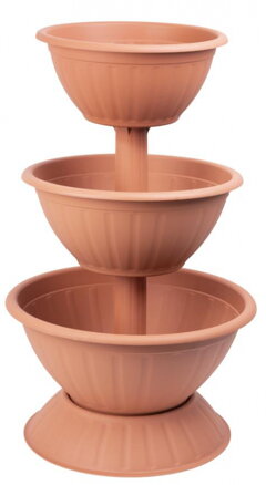 Kvetinac Strend Pro PYRAMID, 79 cm, terracotta 255535