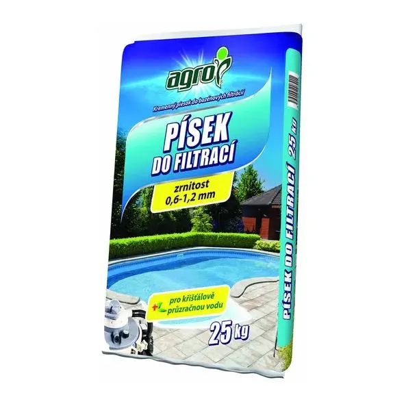 AGRO Piesok do filtrácii 25 kg AGRO Piesok do filtrácii 25 kg