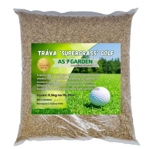 Tráva AS GOLF SUPERGRASS 500g AS GARDEN 20/k