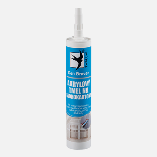 Akrylový tmel Den Braven na sadrokartóny 310ml Akrylový tmel Den Braven na sadrokartóny 310ml