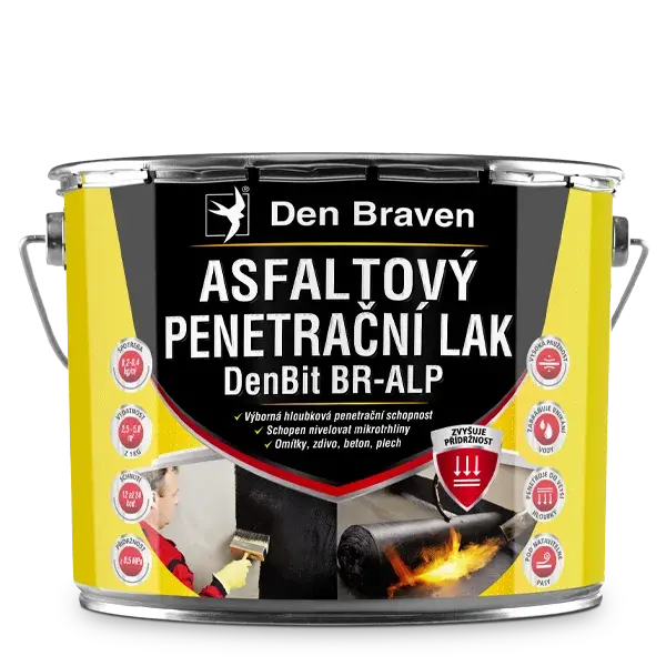 Asfaltový penetračný lak DenBit BR – ALP Asfaltový penetračný lak DenBit BR – ALP