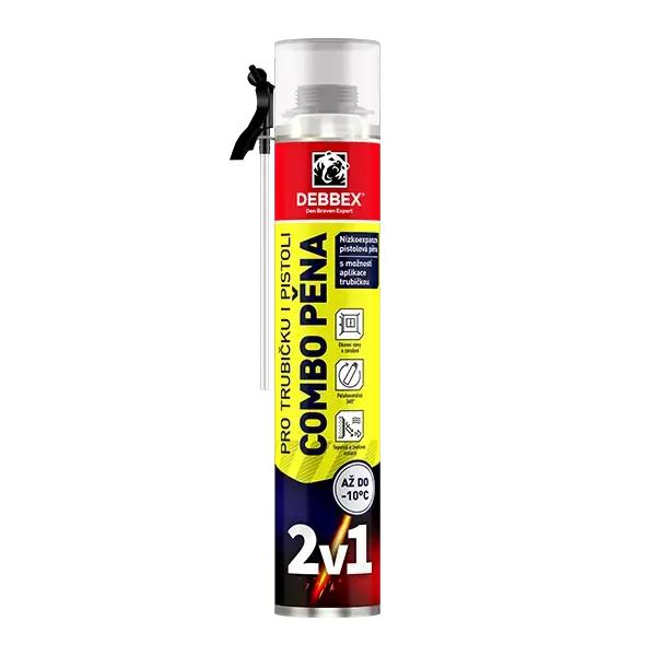 COMBO PENA pre trubičku aj pištoľ 750ml COMBO PENA pre trubičku aj pištoľ 750ml