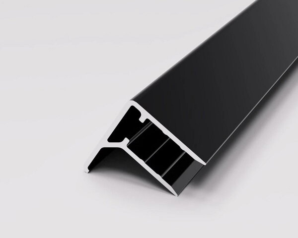 Hliníková okapná lišta 6 mm antracit RAL 7016