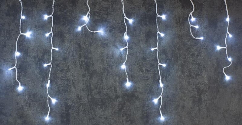 Reťaz MagicHome Vianoce Icicle, L-2,5m, 100 LED studená biela, MULTI CONNECT, cencúľová, jednoduché svieteni 8090901 Reťaz MagicHome Vianoce Icicle, L-2,5m, 100 LED studená biela, MULTI CONNECT, cencúľová, jednoduché svieteni 8090901