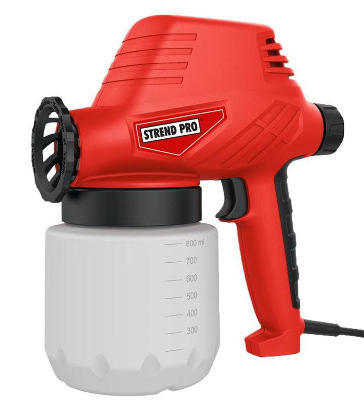 Pistol Strend Pro SGU100-8, 100W, 800 ml, striekacia, nádobka spodná 115354 Pistol Strend Pro SGU100-8, 100W, 800 ml, striekacia, nádobka spodná 115354