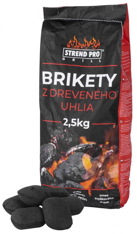 Brikety Strend Pro Grill 2,5kg, na grilovanie  221987