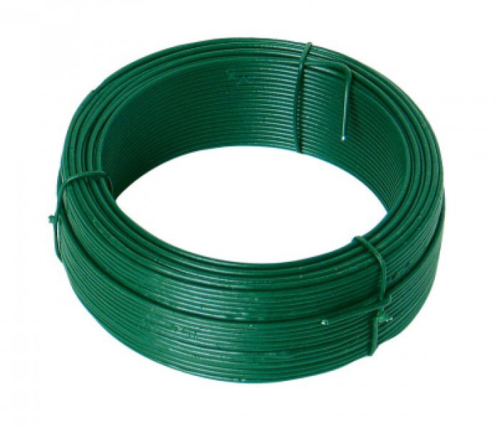Drôt napínací PVC o 2,6 mm x 26 m zelený 42251