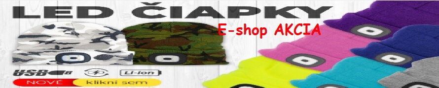 E-shop Akcia led čiapky