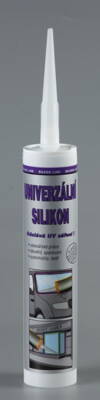 Univerzálny silikón Silver Line Den Braven transparentný 310 ml 