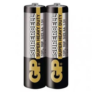 Zinko-uhlíková batéria GP Supercell R6 (AA) 1bal./2ks B11202