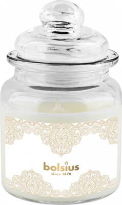 Sviečka Bolsius Zlatá čipka, Big Jar, vianočná, vanilka, 32 hod., 79x129 mm 2172464