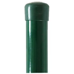 Stlpik METALTEC 48/1500/1,50 mm, zelený, RAL6005, Zn+PVC, okrúhly, čiapočka 431252